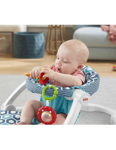 Silla Portátil para Bebés Fisher-Price Sit-Me-Up Azul 2