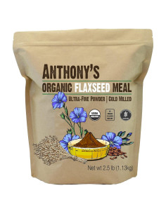 Harina de Semilla de Lino Orgánica Anthony's 1.13 kg Sin Gluten