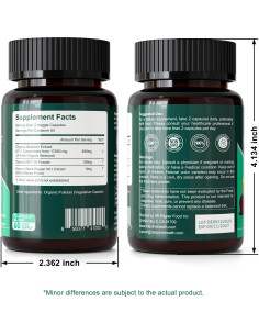 Cápsulas de Remolacha Orgánica Natprime 17850mg 120 Unidades 2