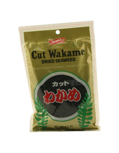 Alga Marina Wakame Secada 70g Shirakiku - Sabor Auténtico
