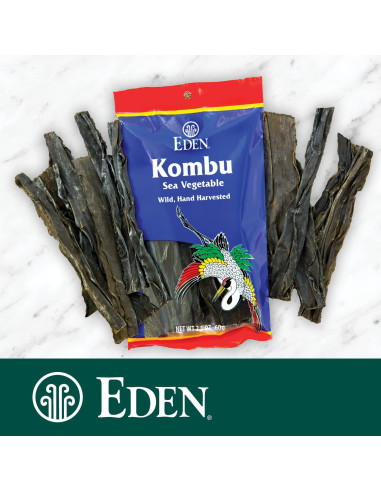 Alga Kombu Eden 59.87 g - Alga Marina Japonesa para Dashi