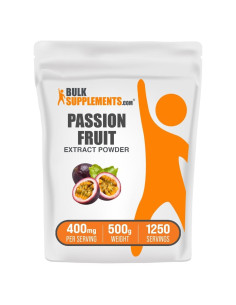 Polvo de Extracto de Fruta de la Pasión BulkSupplements 500g