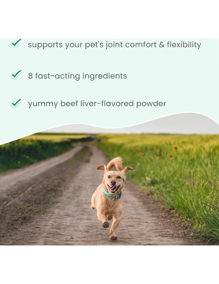 Suplemento Articular para Perros y Gatos Bark & Whiskers 48g