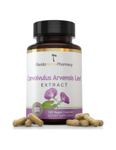 Suplemento Herbal Convolvulus Arvensis 500 mg 120 Cápsulas