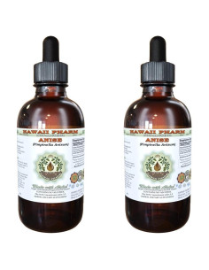 Extracto Líquido de Anís Orgánico Hawaii Pharm 2x118 ml