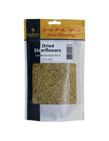 Flor de saúco seca 56.7 g Home Brew Ohio - Hacer vino