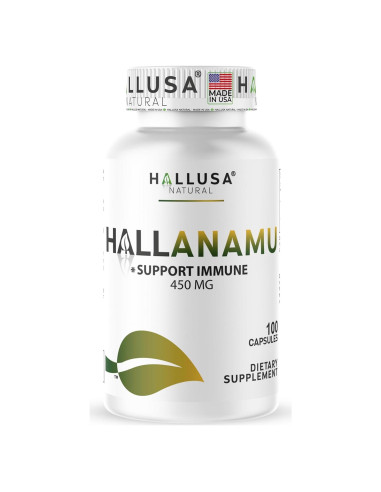 Cápsulas de Raíz de Anamu Hallusa 450 mg - 100 Unidades