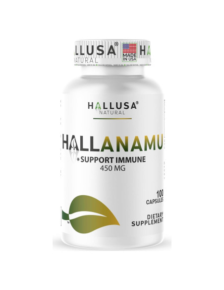 Cápsulas de Raíz de Anamu Hallusa 450 mg - 100 Unidades