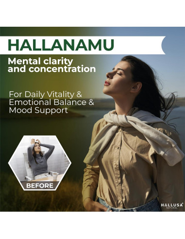 Cápsulas de Raíz de Anamu Hallusa 450 mg - 100 Unidades