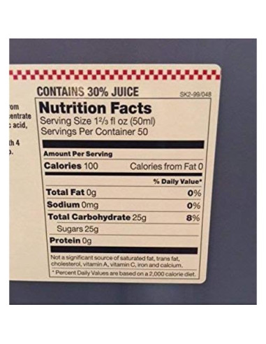 Concentrado de Bebida de Lingonberry Hafi 2.5L