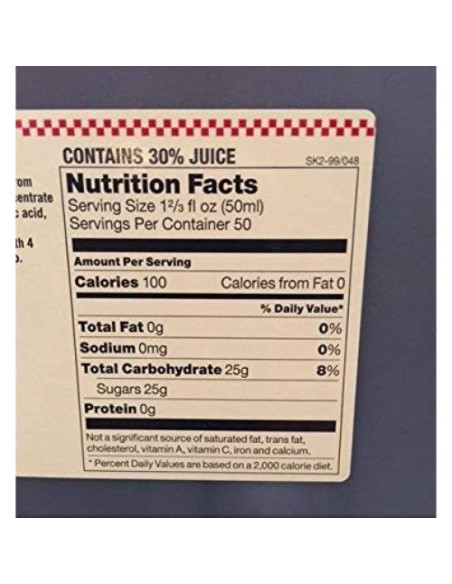 Concentrado de Bebida de Lingonberry Hafi 2.5L