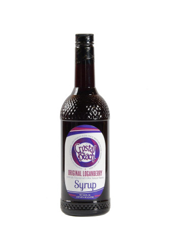 Jarabe de Loganberry 1L PJ's Crystal Beach - Sabor Dulce-Ácido