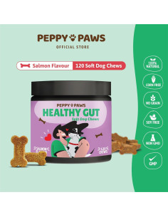 Golosinas Digestivas para Perros Peppy Paws - 120 Unidades 2