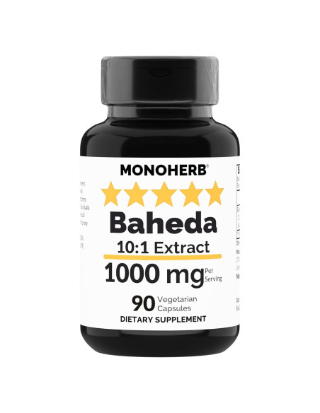 Extracto de Bahera Monoherb 1000 mg - 90 Cápsulas Vegetarianas