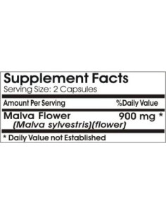 Cápsulas de Flor de Malva 900mg - 180 Unidades Naturetition 2