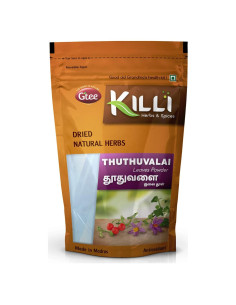 Polvo de Hojas Thuthuvalai KILLI 100g - Berenjena Trepadora