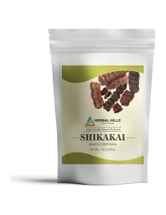Polvo de Shikakai Herbal Hills 454g - Acondicionador Natural