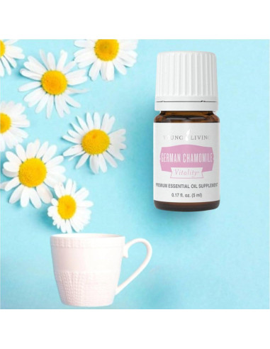 Aceite Esencial Manzanilla Alemana Young Living 5 ml - Antioxidante y Calmante