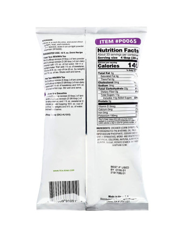 Polvo de Taro Tea Zone 1 kg - Sabor Dulce y Violeta