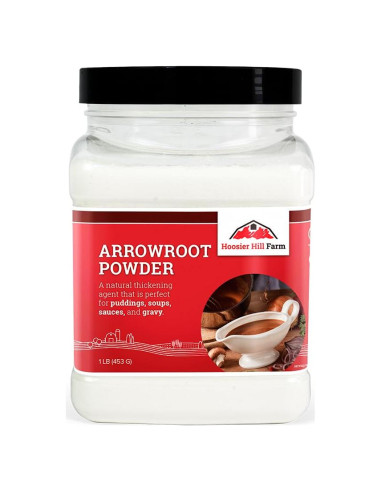 Polvo de Arrurruz Hoosier Hill Farm 453g - Sin Gluten