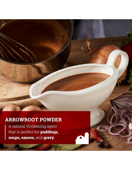 Polvo de Arrurruz Hoosier Hill Farm 453g - Sin Gluten