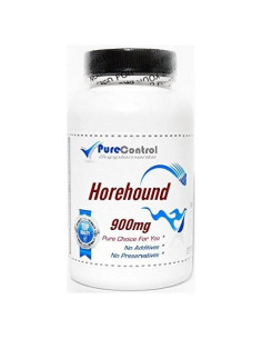 Horehound 900mg PureControl - 90 Cápsulas Puras y Naturales