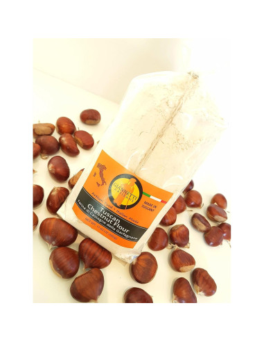 Harina de Castaña Italiana Giannetti 908g - 2 Paquetes de 454g
