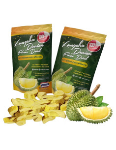 Durian Deshidratado al Vacío 50g - Rey de la Fruta Tailandesa