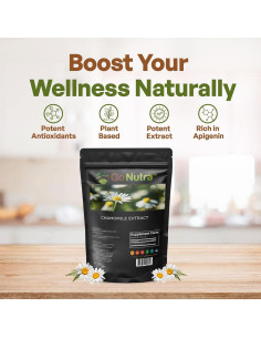 Go Nutra Extracto de Manzanilla en Polvo 10:1 227 g Suplemento 2