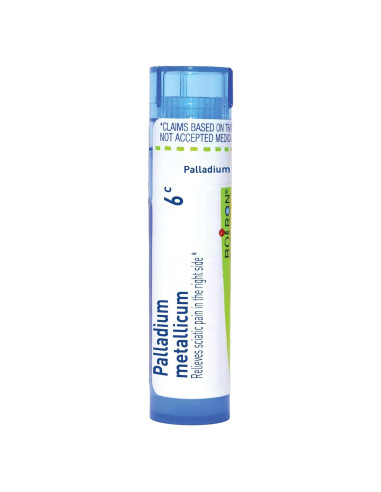 Boiron Palladium Metallicum 6C - Alivio Dolor Ciático 80 Pellets