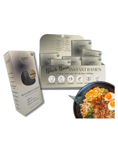 Pasta de Proteína de Frijol Negro Orgánica KLDSCP 6 Paquetes