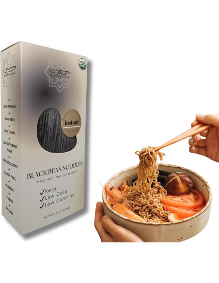 Pasta de Proteína de Frijol Negro Orgánica KLDSCP 6 Paquetes