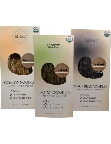 Pasta de Proteína de Frijol Negro Orgánica KLDSCP 6 Paquetes