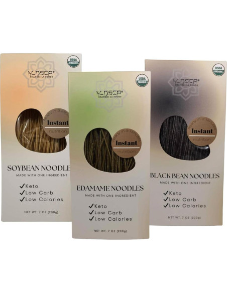 Pasta de Proteína de Frijol Negro Orgánica KLDSCP 6 Paquetes