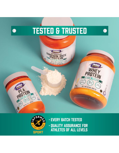 Proteína de Guisante NOW Foods 24g Chocolate 0.91kg