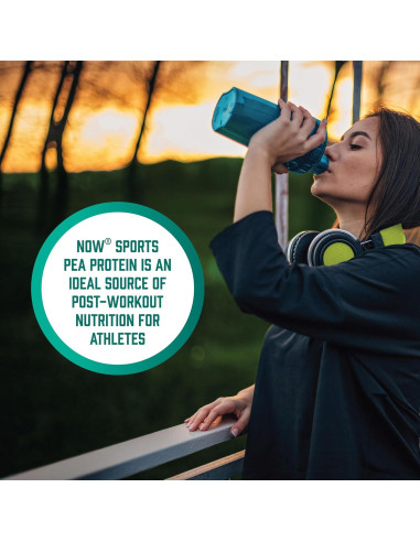 Proteína de Guisante NOW Foods 24g Chocolate 0.91kg