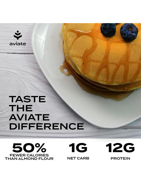 Harina de Lupini Aviate 453g - Alta en Proteínas y Fibra