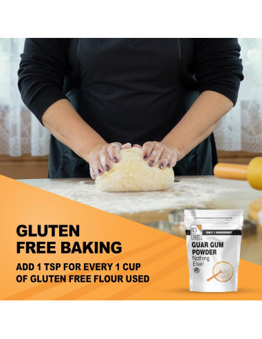 Goma Guar Sin Gluten 227g - Espesor y Agente de Unión Vegano