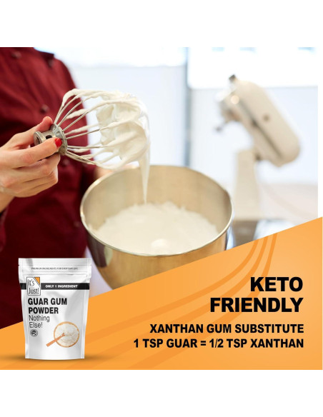 Goma Guar Sin Gluten 227g - Espesor y Agente de Unión Vegano