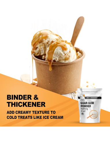 Goma Guar Sin Gluten 227g - Espesor y Agente de Unión Vegano