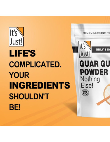 Goma Guar Sin Gluten 227g - Espesor y Agente de Unión Vegano