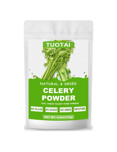Polvo de Apio Natural TUOTAI 113g - Rico en Antioxidantes