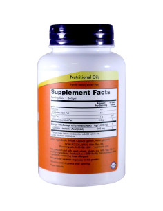 Aceite de Borraja NOW 1000mg 120 Cápsulas Blandas 2