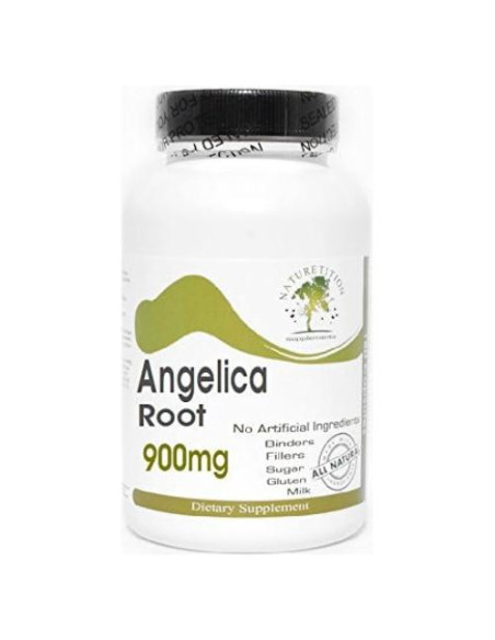 Raíz de Angélica 900mg - 180 Cápsulas Naturetition