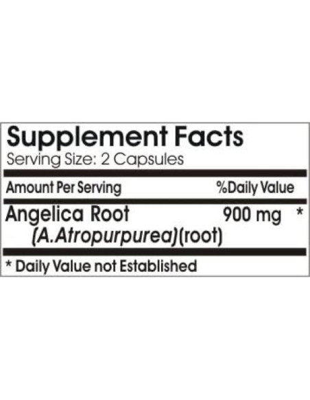 Raíz de Angélica 900mg - 180 Cápsulas Naturetition