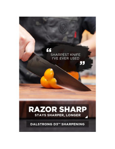 Cuchillo de Chef Dalstrong 20 cm S35VN Forjado en América 2