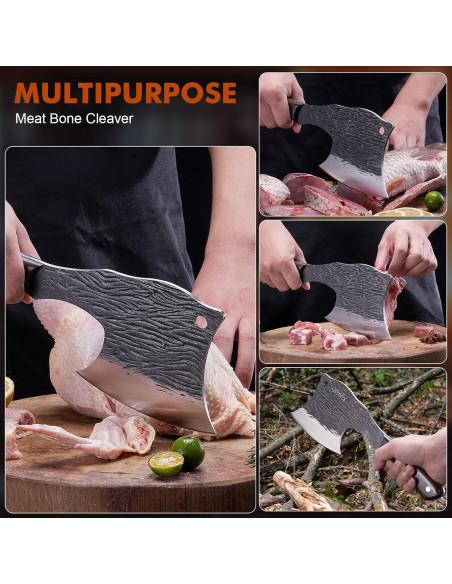 Cuchillo de Hueso OPAYLY FTD03 16 cm Acero Carbono Alta Resistencia