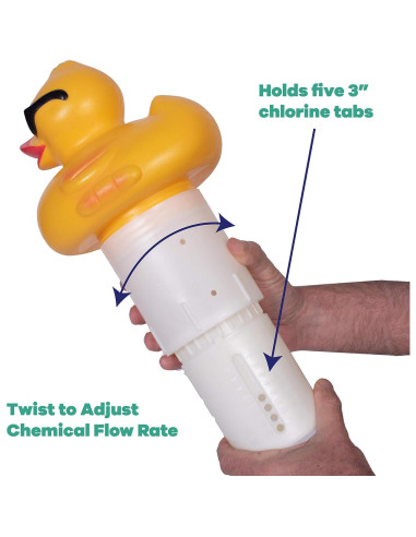 Clorinador de Piscina GAME Pato Derby 7.62 cm Ajustable
