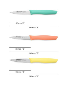 Juego de cuchillos de pelar Arcos 3 piezas acero inoxidable 2