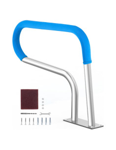 Pasamanos de piscina VEVOR 81.3x58.4 cm acero inoxidable